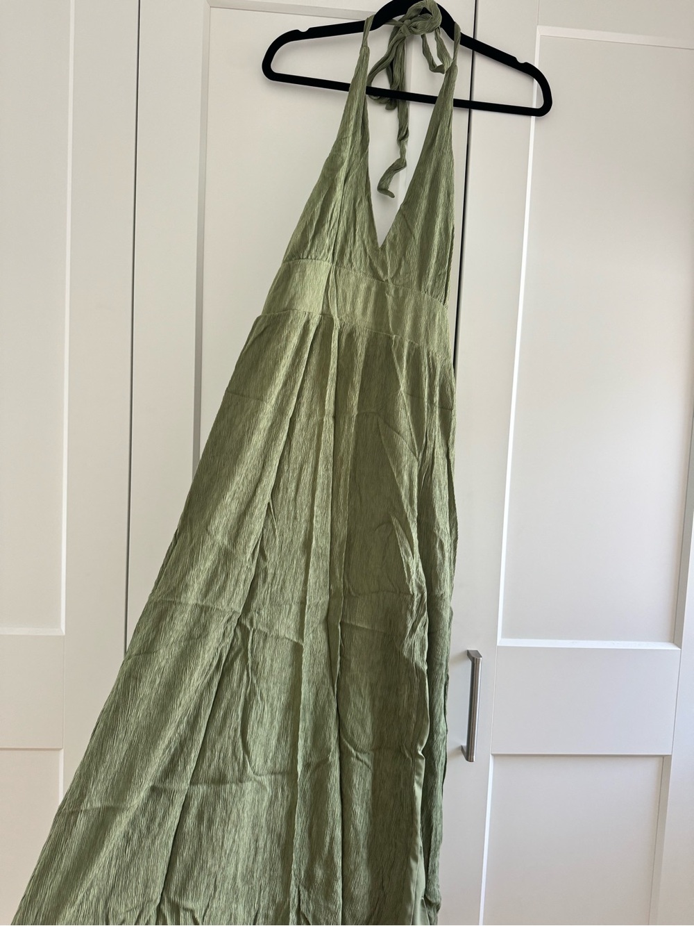Abercrombie & Fitch Olive Green Summer Dress